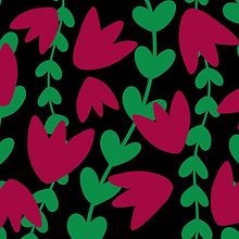 Padrões botânicos. Botanical Illustration, Traditional illustration, Pattern Design, and Sketchbook project by Natália Scapinello - 01.20.2025