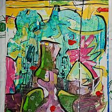 Árbol de la vida. Acr, lic Painting, Fine Arts, and Painting project by José Luis Altamirano Trujillo - 01.20.2025