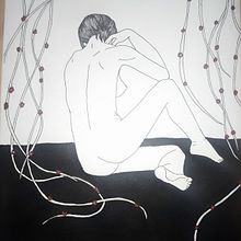 La belleza del cuerpo humano . Drawing, Pencil Drawing, Figure Drawing, Realistic Drawing, and Sketching project by Melany ormaza - 01.20.2025