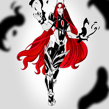 RAZIEL. Digital Illustration project by Angel Veliz - 01.20.2025