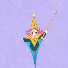 Sunny the Star-light spirit. Un progetto di Illustrazione digitale di Camille Fleury - 21.01.2025