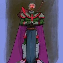 Igor Celtic knight . Un proyecto de Diseño de personajes, Dibujo digital, Ilustración digital, Pintura digital e Ilustración tradicional de kevinf2594 - 21.01.2025