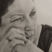 Proyecto retrato con lapices de grafito. Fine Arts, Drawing, Pencil Drawing, Traditional illustration, Portrait Drawing, Realistic Drawing, Artistic Drawing, Sketching, and Figure Drawing project by Sergio Cantolla - 01.21.2025