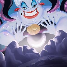 Illustration Ursula | The Little Mermaid. Character Design, Digital Drawing, Digital Illustration, Digital Painting, and Traditional illustration project by sandramariapereainker - 01.21.2025