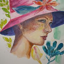 Proyecto final. Un proyecto de Bellas Artes, Ilustración tradicional, Pintura, Pintura a la acuarela, Dibujo de Retrato y Dibujo artístico de Carolina Harriague - 22.01.2025