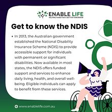 NDIS Support Services in Melbourne. Social Media project by Enable Life Disability Services - 01.22.2025