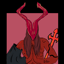 DemonLik. Digital Illustration, Drawing, Graphic Design, Character Design, and Animation project by Daniel Román - 01.22.2025