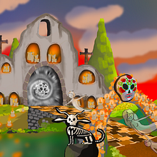 Bienvenidos (Welcome). Digital Drawing, Digital Illustration, and Digital Painting project by Christian Martinez - 01.22.2025