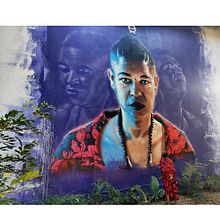 MURAL - PANDORA (ATIVISTA DO HIP-HOP BRASILEIRO). Un progetto di Belle arti, Illustrazione tradizionale, Pittura e Street Art di Starley Bonfim - 23.01.2025