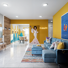 SALSA INTERIOR. Decoration, Interior Design, Interior Decoration, Color Theor, and Spatial Design project by erikapazyanez - 01.23.2025