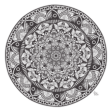 Ysabel Parra. Drawing, Art Therap, Meditation, and Digital Drawing project by Ysabel Parra - 01.24.2025