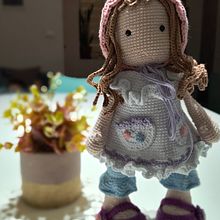 Lily Ann ❤️. Amigurumi, Arts, Crafts, Crochet, Fiber Arts, Textile Design, To, and Design project by carolina.holcombc - 01.24.2025