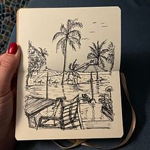 Tropical life. Traditional illustration project by Ekaterina Sushcheva - 01.24.2025