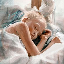 The nap. Un proyecto de Dibujo, Dibujo digital, Dibujo a lápiz, Dibujo de Retrato, Dibujo artístico, Dibujo realista, Ilustración digital, Ilustración tradicional e Ilustración editorial de Mentiradeloro Esther Cuesta - 24.01.2025