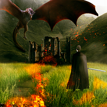 Fotocomposición figurativa con Photoshop. Photograph, Post-production, Photomontage, and Photographic Composition project by Dani Torres - 01.28.2025