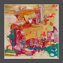 Riverside. Un progetto di Pittura acrilica, Belle arti e Pittura di Sabine Nimz - 26.01.2025