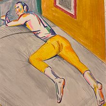 Project for expressive figure drawing. Drawing, Figure Drawing, Fine Arts, Gouache Painting, Pencil Drawing, Portrait Drawing, and Realistic Drawing project by hakusum - 01.26.2025