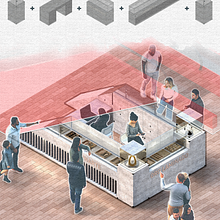 Proyecto de diseño de mobiliario para Joyería. Renderizado enscape y postproducción en photoshop. Architecture, Architectural Illustration, Digital Architecture, Digital Illustration, L, and scape Architecture project by juanjovidal_v - 01.26.2025