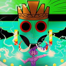 Concept "El Heredero del Clima". Digital Illustration, Drawing, Character Design, Stor, telling, and Digital Drawing project by Milton Alexis Rodríguez Ramírez - 01.26.2025