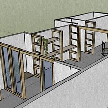COZY FARMHOUSE . Interactive Design, Interior Architecture, Interior Decoration, and Spatial Design project by Sandro Karaman - 01.27.2025