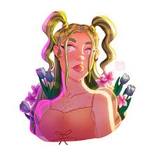 Ninfa. Character Design, Digital Drawing, Fine Arts, Digital Illustration, Drawing, and Creativit project by Selene Quesada Vélez - 01.27.2025
