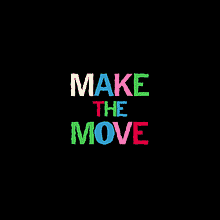 Make The Move. Animation, 3D Animation, Motion Graphics, T, pograph, Kinetic T, and pograph project by Julius Okopi - 01.27.2025