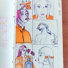 Bocetos Random Vol. 1. Creativit, Drawing, Traditional illustration, Sketchbook, and Sketching project by Ezra Benítez Arzaluz - 01.28.2025