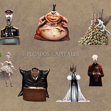 7 Pecados Capitales. Animation, 2D Animation, Collage, and Video Editing project by ezzeojeda - 01.29.2025