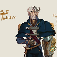 Highwaymen - Lord Tingley. Character Design, and Concept Art project by Josh Goldblatt - 01.29.2025