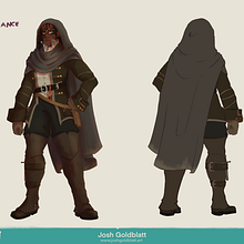 Highwaymen - Izzy/Lady Vengeance. Character Design, and Concept Art project by Josh Goldblatt - 01.29.2025