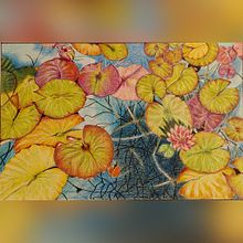 Il giardino delle ninfee. Sketching, Creativit, Drawing, Traditional illustration, Watercolor Painting, Gouache Painting, and Sketchbook project by Claudia Foroni - 01.29.2025