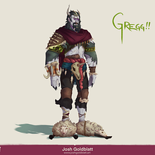 Highwaymen - Gregg!!. Character Design, and Concept Art project by Josh Goldblatt - 01.29.2025