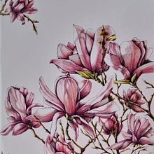 La danza dei primi fiori. Artistic Drawing, Drawing & Ink Illustration project by Claudia Foroni - 01.29.2025