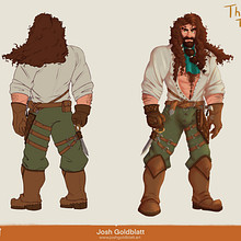 Highwaymen - The Traveler. Character Design, and Concept Art project by Josh Goldblatt - 01.29.2025