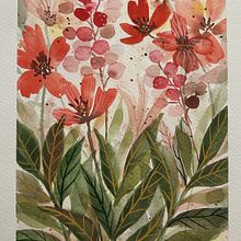 Composición Floral. Un progetto di Illustrazione botanica, Illustrazione tradizionale, Pittura e Pittura ad acquerello di quiroz_francisca - 30.01.2025