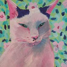 Makari mt cat. Fine Arts, Gouache Painting, Naturalistic Illustration, and Painting project by Athira Sanal - 01.30.2025