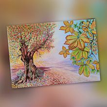 Il bosco dei castani.. Sketching, Creativit, Drawing, Traditional illustration, Watercolor Painting, and Sketchbook project by Claudia Foroni - 01.30.2025
