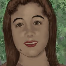 Retrato digital de una joven. Drawing, Portrait Drawing, Digital Drawing, Traditional illustration, Digital Illustration, and Digital Painting project by Mariella Ferreyra - 01.31.2025