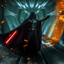 Una composición con Darth Vader . Un proyecto de Fotografía, Post-producción fotográfica		, Retoque fotográfico, Fotografía digital, Fotografía artística y Fotomontaje de Raúl Oswaldo Sánchez Guerrero - 31.01.2025