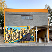 estación de metro La concepción. Drawing, Decorative Painting, and Street Art project by pablo Gomez - 01.31.2025