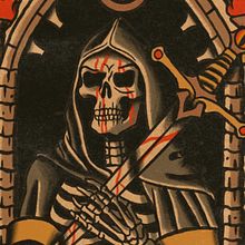 El caballero del abismo  . Ilustrație digitală, Desen și Design tatuaj de muffin_contreras - 02.02.2025