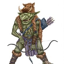 Goblin scout.. Un progetto di Character design, Arte concettuale, Disegno digitale, Illustrazione digitale, Pittura digitale e Illustrazione tradizionale di kononov_vsevolod0602 - 02.02.2025