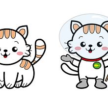 Mi proyecto del curso: Diseño de personajes estilo kawaii. Un progetto di Design, Character design, Illustrazione tradizionale, Illustrazione vettoriale e Manga di Patri Visci - 02.02.2025