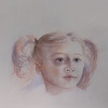 CORSO RITRATTO primo progetto. Fine Arts, Portrait Drawing, Painting, and Watercolor Painting project by Sandra Rui - 02.03.2025