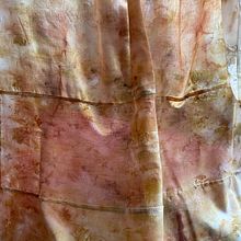 eco print with steaming and plant. Accessor, Design, Arts, Crafts, DIY, Fashion Design, Fiber Arts, Floral, Plant Design, Textile Design, Textile D, eing, and Textile Printing project by hello - 02.03.2025