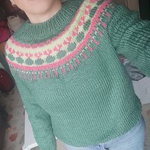 il mio primo jaquard . Accessor, Design, Fiber Arts, Knitting, and Textile Design project by Pam - 02.03.2025