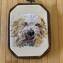 primer bordado de retrato . Embroider project by Florentina Gudiel - 02.03.2025