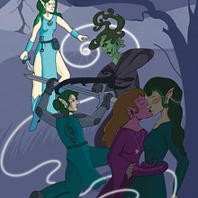 Book cover “Karimara”. Children's Illustration, and Digital Illustration project by Olexa Hrabovsky - 02.04.2025