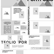 Personal online portfolio . Br, Strateg, Portfolio Development, and UX / UI project by sarra_dobrijevic1 - 02.04.2025