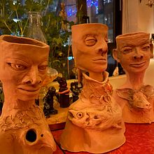 THE FOUR ELEMENTS. Fine Arts, and Sculpture project by Kat Alma - 02.05.2025
